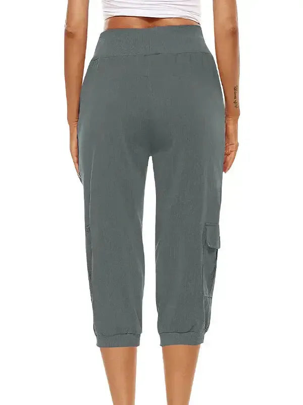 Casual Pants Women's - Elastic Waist Comfort