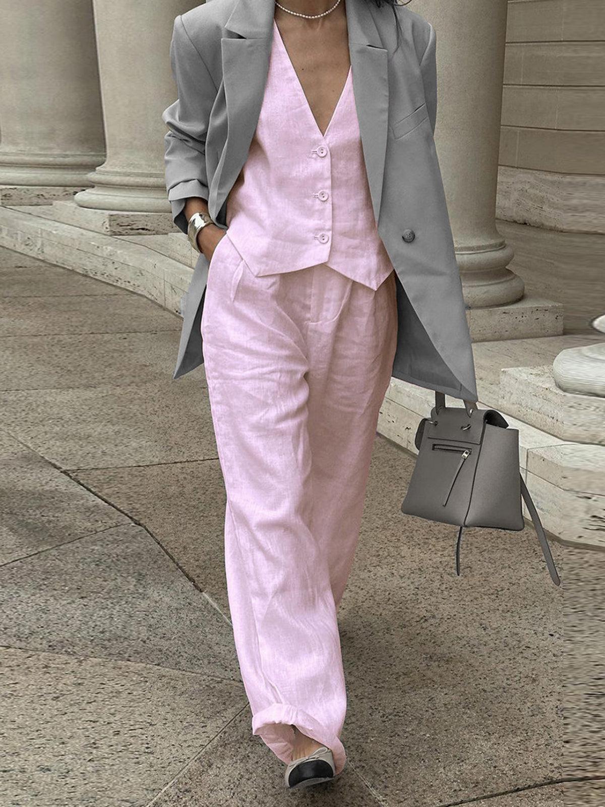 Casual Set Women's - Elegant Comfort