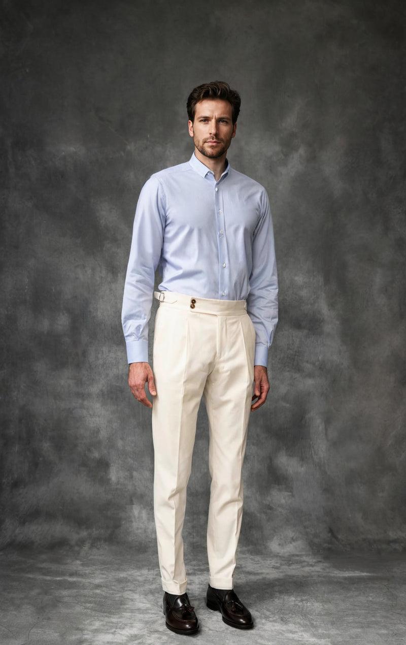 Dress Pants Men's - Elegant Unique Detail Comfort