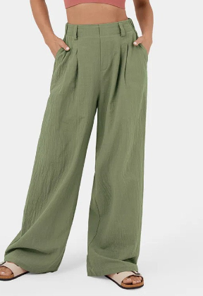 Wide-Leg Pants Women's - Tailored Fit